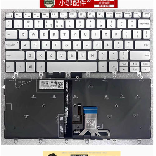 适用 Dell 戴尔 XPS 13 9365 2-in-1 P71G 二合一 9365笔记本键盘