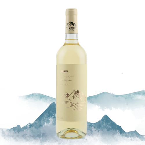 新疆冰川美酒天山暮雪干白葡萄酒 可配礼袋 - 封面