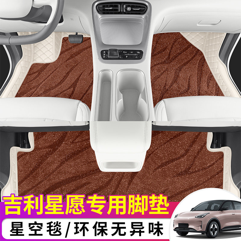 新星愿专车定制耐磨地毯柔软脚垫图片