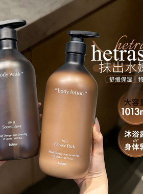 hetras香氛身体乳补水保湿滋润女