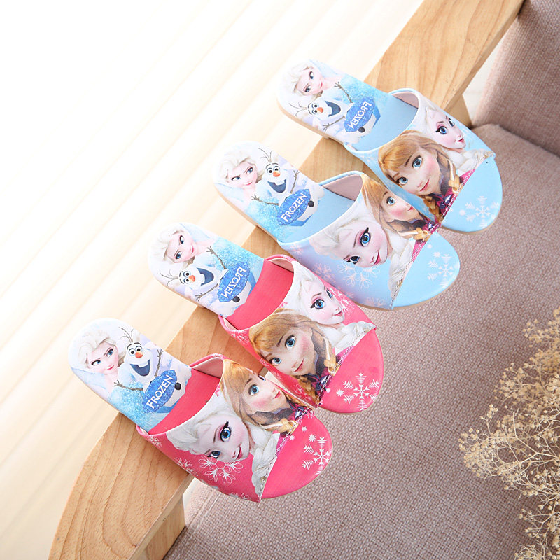 Pantoufles enfants en similicuir pour été - semelle tendon - Ref 987098 Image 1