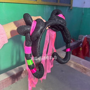 阿妹戏剧用品店京剧豫剧黄梅戏头饰金童玉女女童发饰假发包