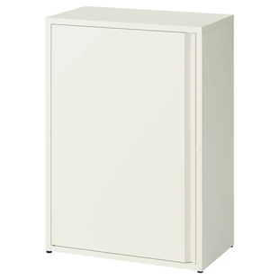 厘米储物柜收纳柜落地柜 柜子灰白60x35x86 国内宜家代购 苏恩索