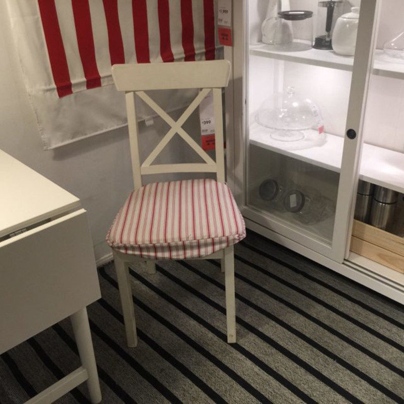 宜家英格弗椅子餐椅高档椅子客厅椅子北欧餐厅实木椅子国内代购