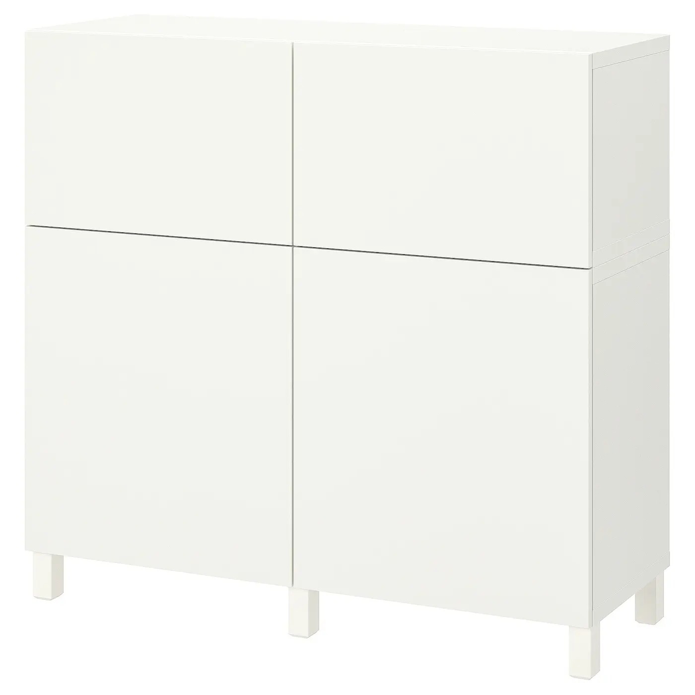 国内宜家代购贝达储物组合带门/抽屉120x42x112 厘米抽屉柜储物柜
