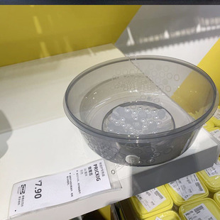 宜家普里吉微波炉加热专用盖子耐高温热菜罩放油保鲜盖子国内代购