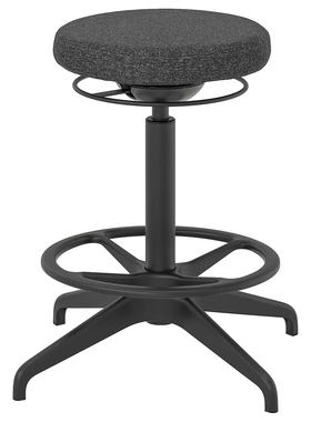 宜家国内代购 里德库伦 椅凳刚纳瑞德 深灰色转椅电脑椅子办公椅