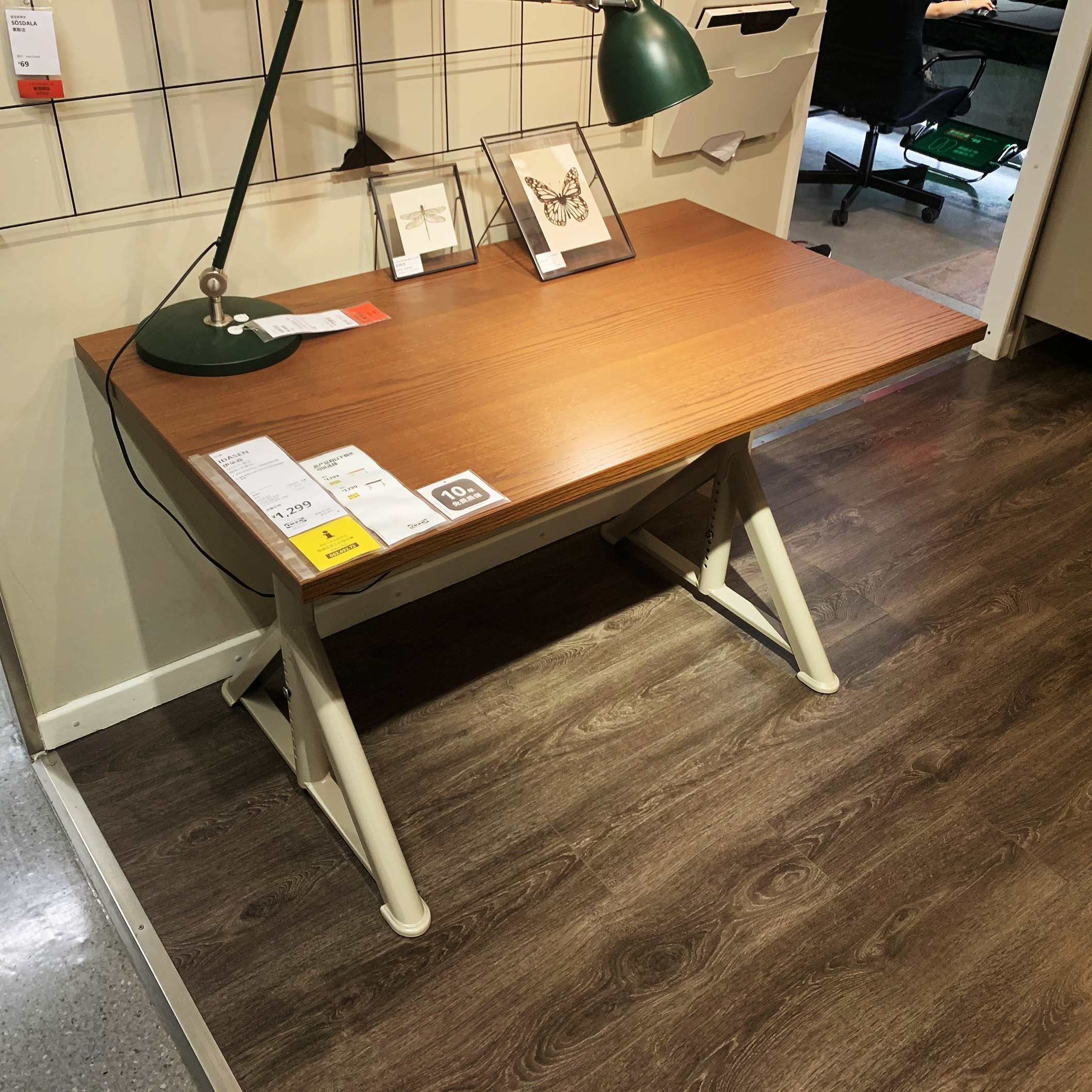 宜家习桌字台可欧式