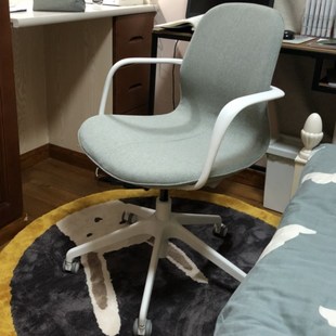 正品宜家国内代购隆菲尔转椅刚纳瑞德办公椅子电脑椅职员椅工作椅