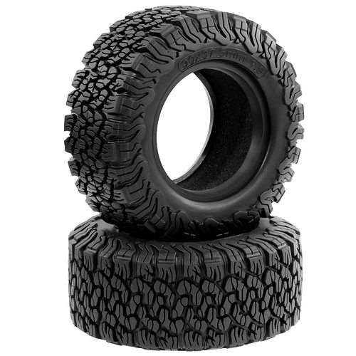 1.9寸百路驰KO2仿真轮胎1/12攀爬车90*37.5mm H12Y+P 莽牛D90 FMS