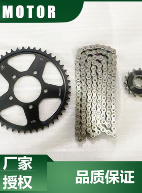 QJMOTOR原厂配件赛600RS链轮赛800链条QJ700GS-L/800GS-G输出链轮