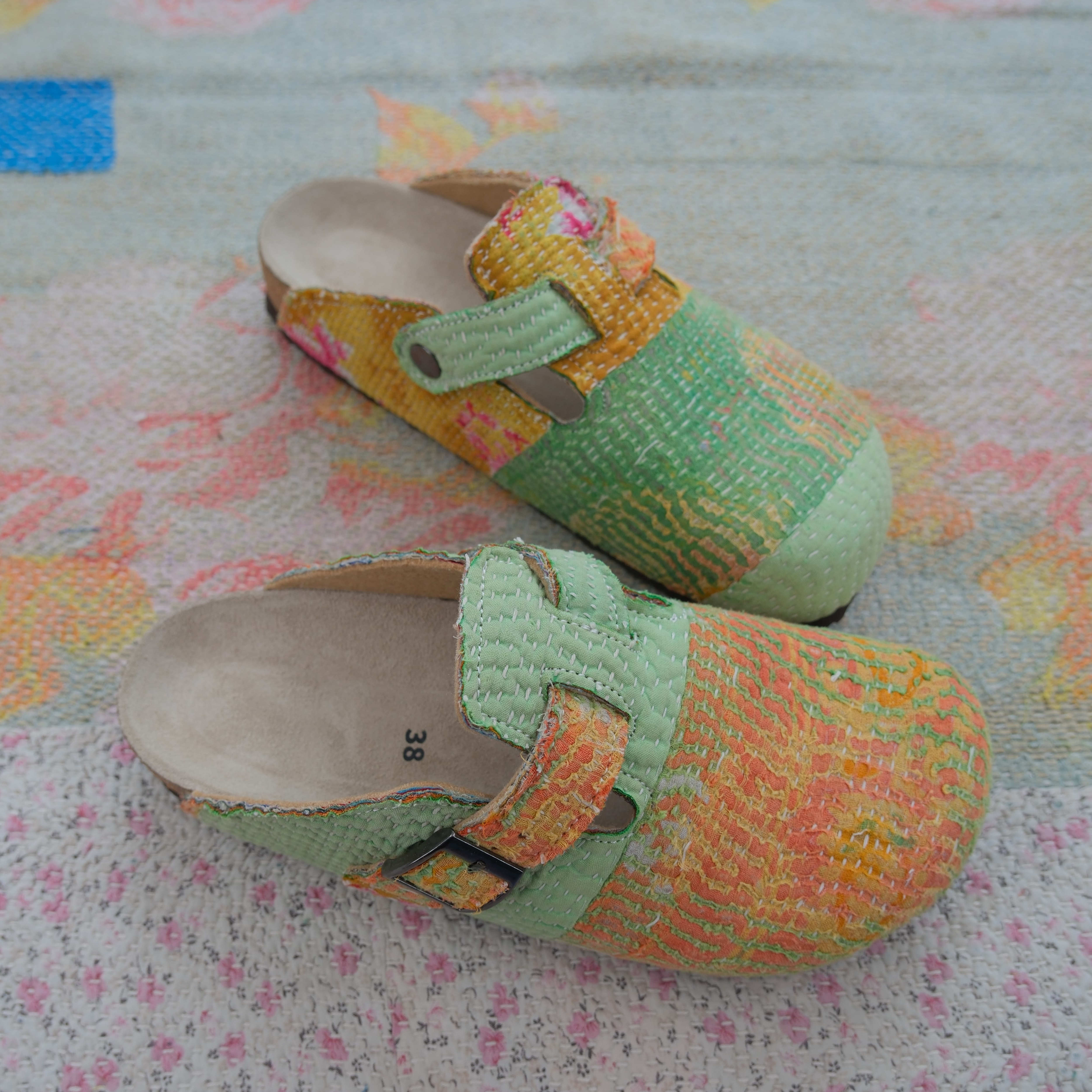 Bhoomi古布勃肯鞋外穿拖鞋百搭单品手工个性复古一鞋一拍38-178