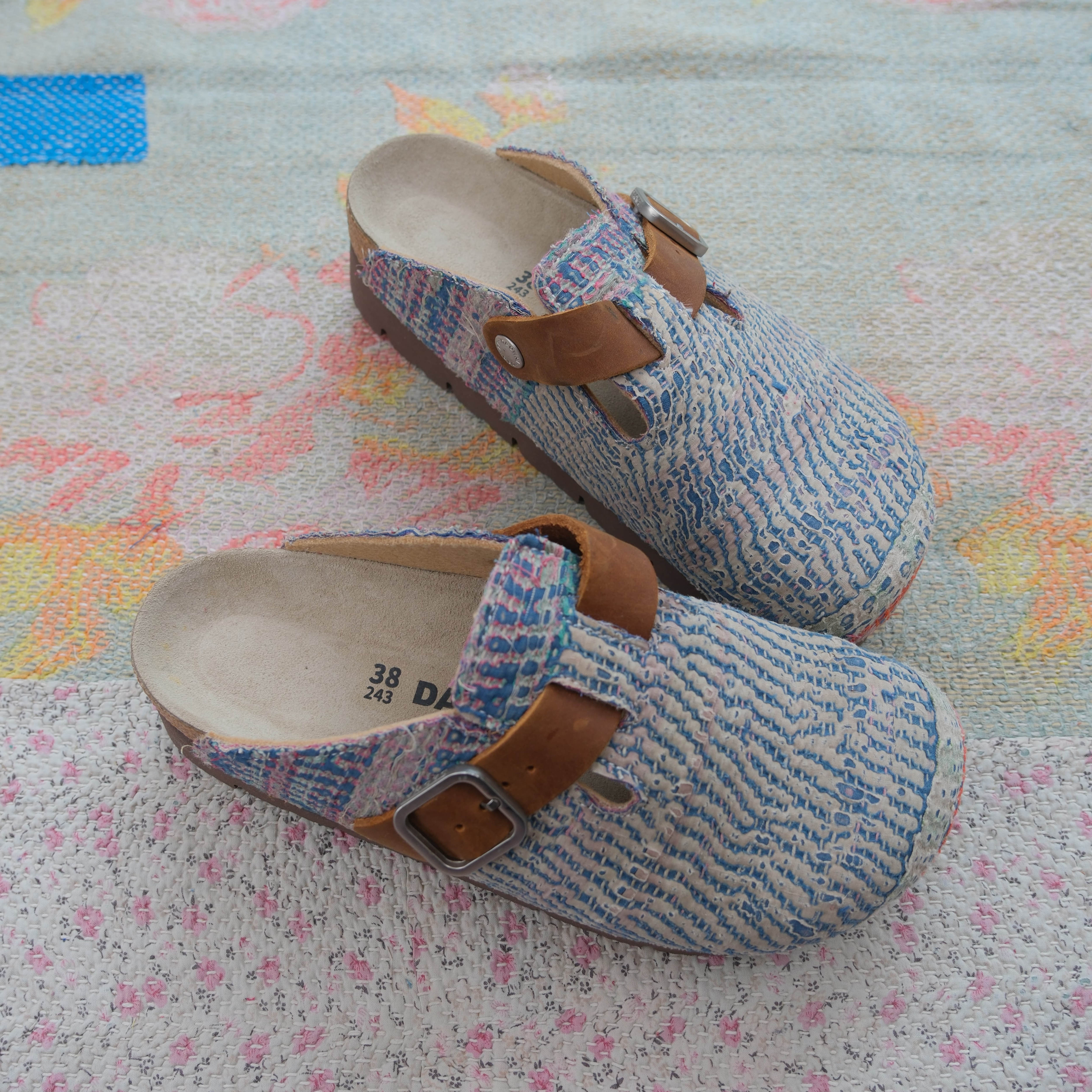 Bhoomi古布勃肯鞋外穿拖鞋百搭单品手工个性复古一鞋一拍38-199H