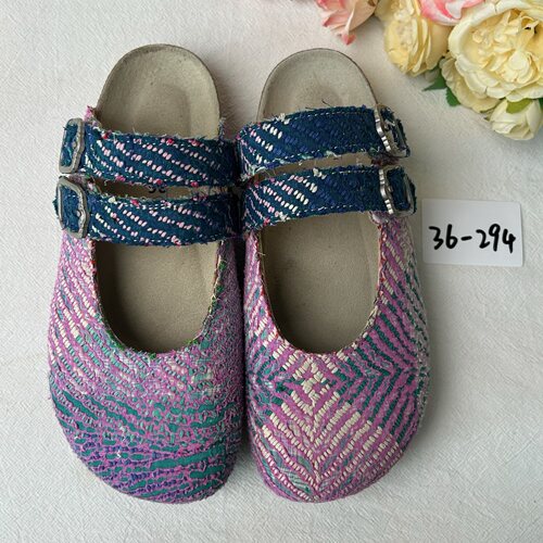 Bhoomi古布勃肯鞋时尚百搭单品手工个性撞色复古一鞋一拍36-294