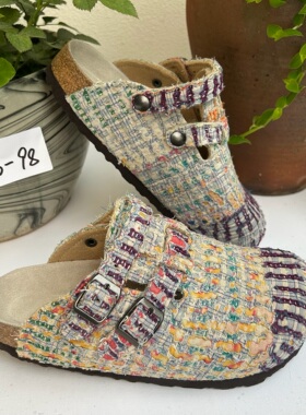 Bhoomi古布勃肯鞋时尚百搭单品手工个性撞色复古一鞋一拍36-98