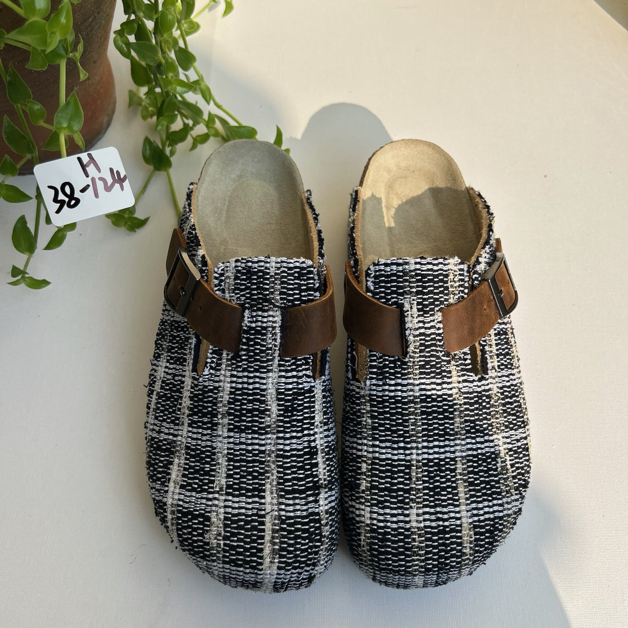 Bhoomi古布勃肯鞋外穿拖鞋百搭单品手工个性复古一鞋一拍38-124H图片