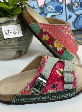 古布勃肯鞋时尚百搭单品手工个性撞色复古一鞋一拍37-47