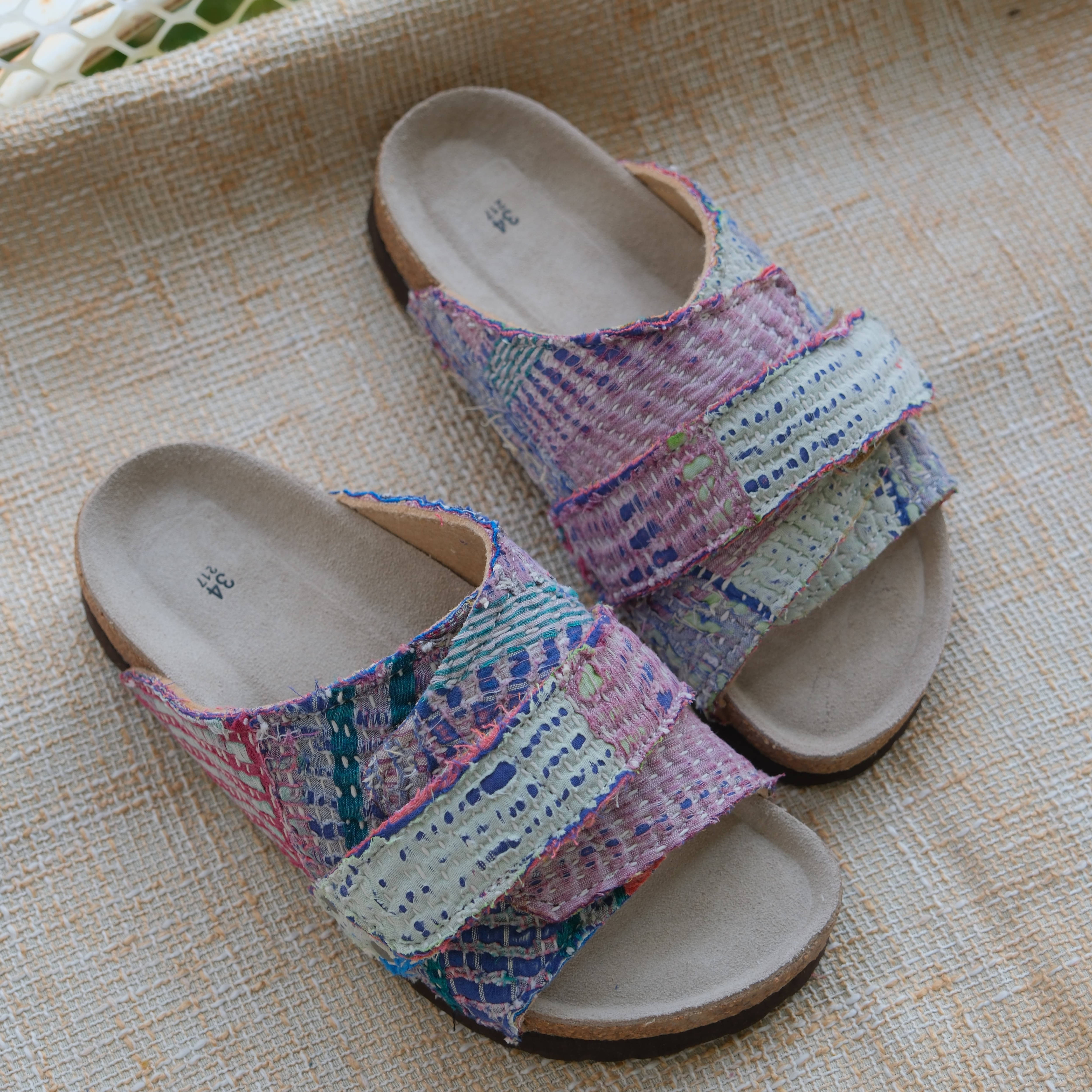 Bhoomi古布勃肯鞋时尚百搭单品手工个性撞色复古一鞋一拍34-56