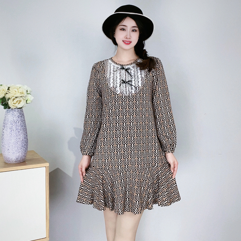 五丁目衣舍休闲淑女A字裙