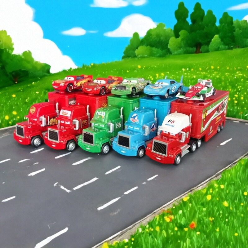 汽车总动员3赛车闪电麦昆车王麦大叔货柜套装儿童合金玩具车模型,玩具/童车/益智/积木/模型,合金车/玩具仿真车/收藏车模,淘宝优惠券,粉丝福利购,淘宝优惠卷