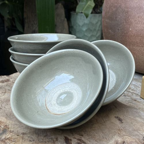 云南纯手工粗陶柴烧饭碗茶盏土陶茶碗古朴碟子