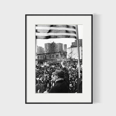 Gordon Parks戈登·帕克斯黑白摄影装饰画美国纽约老照片酒店挂画