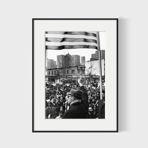 Gordon Parks戈登·帕克斯黑白摄影装饰画美国纽约老照片酒店挂画