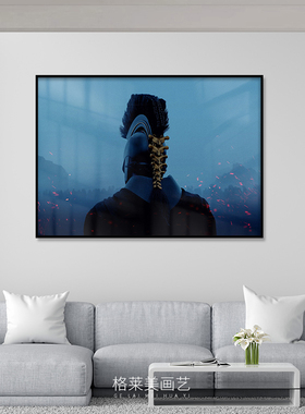 诺兰 Odyssey奥德赛科幻电影剧照装饰画客厅玄关酒吧酒店卧室挂画