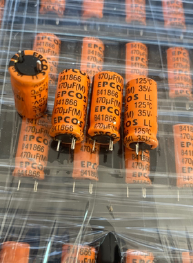 B41866C7477M EPCOS 470UF35V 耐高温电解电容器 10*20 125℃