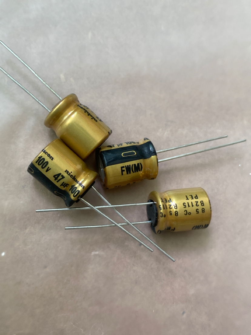 100V47UF尼吉康FW发烧电容10*12