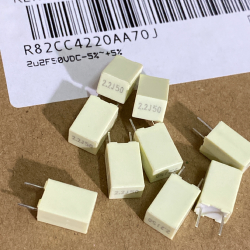 50V225/2.2UF基美AV薄膜电容R82