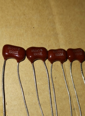 进口三信SOSHIN(SE) 银云母电容器 100V1150PF 代1000PF 102/100V