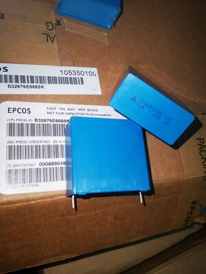 630v 685 6.8UF 6U8 B32676E6685K EPCOS西门子薄膜电容器