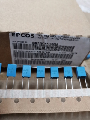 EPCOS 0.047uf/400v 47nf 473全新5mm薄膜电容器 B32529C6473K