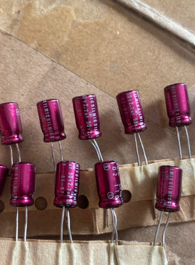 铜脚ELNA伊娜 SILMIC棕神 紫袍 2.2UF 50V BP无极电容 电解电容器