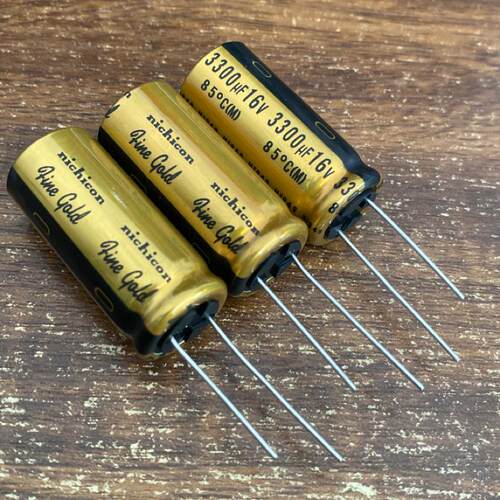 铜脚尼吉康FG16V3300uF电容器