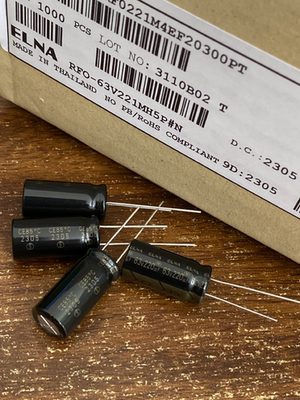 RFO发烧电容220U63V伊娜