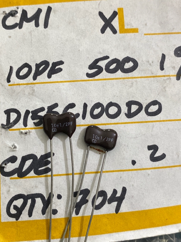 500V10PF/10P美国发烧云母电容
