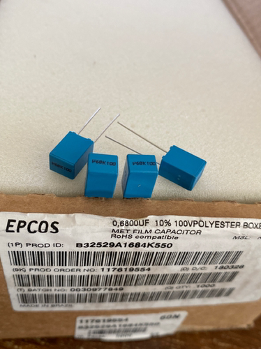 EPCOS薄膜电容684/0.68UF