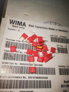 威马 WIMA MKS2 FKM2 1500PF 1.5nf 152/100v 全新薄膜电容器 p5