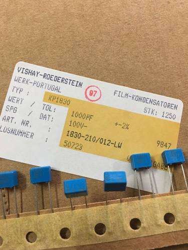 德国ERO无极薄膜电容高精度
