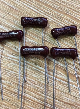 1200PF 100V 美国 EM 银云母电容器100V1200PF 可代 1000PF 1000P