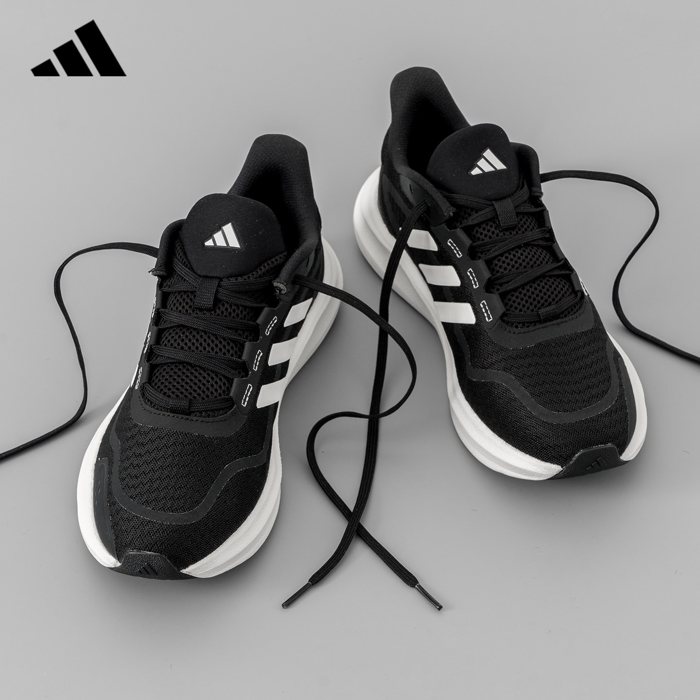 adidas阿迪达斯官方正品跑步鞋男鞋女鞋秋季新款透气运动鞋IH6038