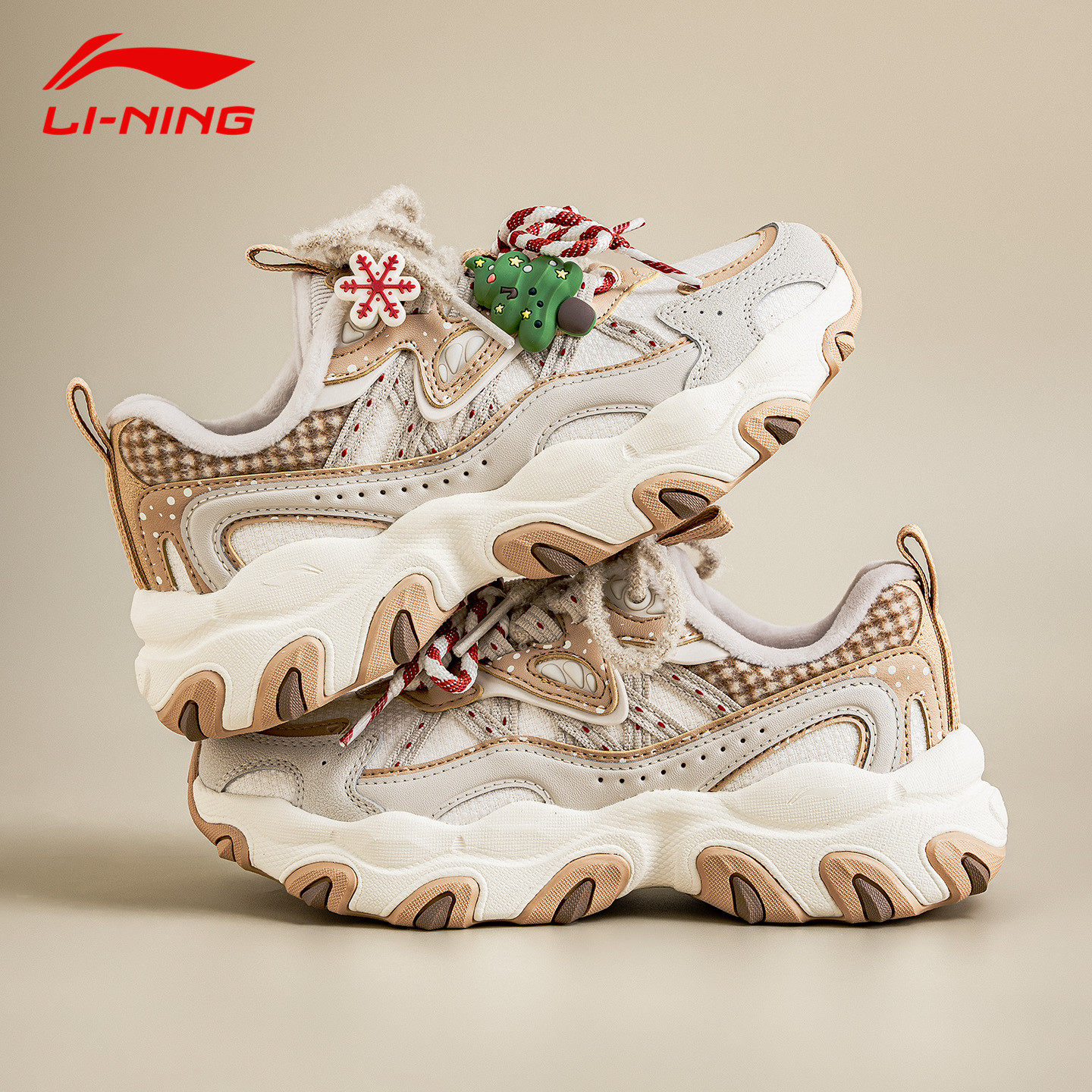 李宁2025新款猫爪LITE3运动鞋