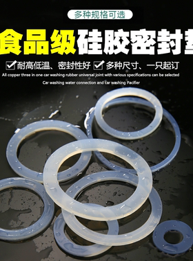 天周天食品级防水皮圈平垫