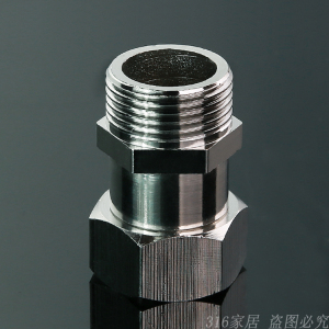 。4分6分电镀内外丝活接 铜加厚接头垫片密封 热水器铜管件水暖配