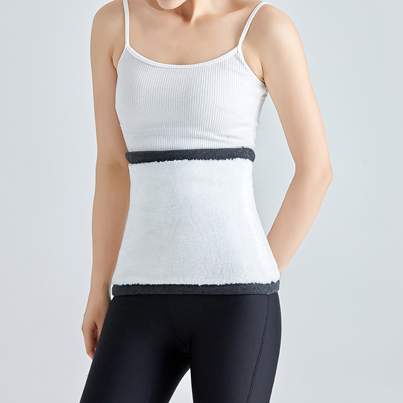 护腰带冬季保暖羊毛男女士中老年加厚羊绒皮毛一体腰间盘防寒收腹