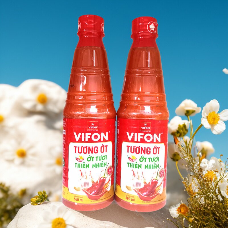 进口越南特产VIFON调味料蒜蓉甜辣椒酱560g甜辣爽调味品包邮