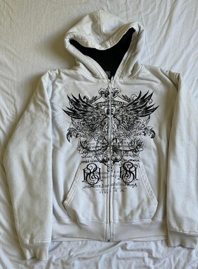 Retro 21st Century Style Patterned Sweatshirt