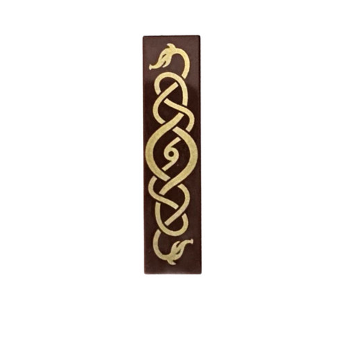 乐高LEGO 红棕色 维京人 蛇印刷件2431pb848 6446940